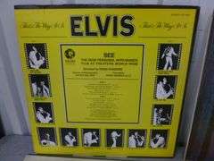 Group Of (6) Collectible Elvis Presley LP Record Albums