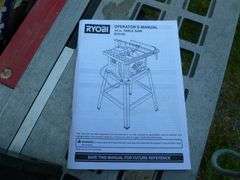 Nice Ryobi 10" Table Saw Model BTS10S