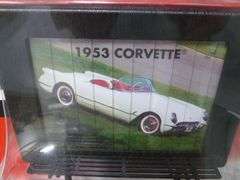 New Collectible Johnny Lightning Yesterday & Today - 2000 Corvette Die Cast Metal Car Set No. DLX001