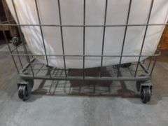 Portable Metal Laundry Room Basket