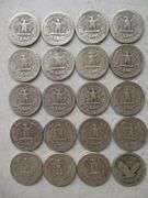 19 - Washington Silver Quarters & 1 - 1926 Standing Liberty Quarter