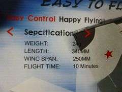The FX Minator Radio Control Airplane No. FX620