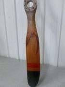 Large Wood Airplane Prop Themed Wall Decoration - 47.5" L - Neat Piece