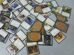 Large Group Of Collectible Magic The Gathering Trading Cards