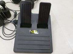 Mad Catz Video Game Race Wheel / Foot Pedals - Turtle Beach Headset