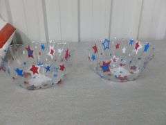 Patriotic Themed Table Cloths / Runner / Snack Bowls