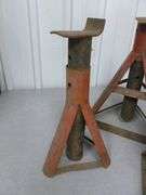 Group Of (4) Steel Jack Stands