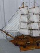 Nice HMS Victory Wooden Sailing Ship - 20" W x 19.5" H