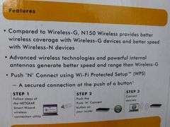 Netgear Wireless N 150 Router Model WNR1000