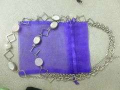 (3) Nice Faux Stone Themed Women's Necklaces