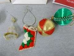 Large Group Of Nice Christmas Tree Ornaments / Bulbs