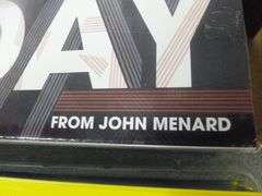 Collectible John Menard - Labor Day Semi Truck & Trailer - 14" L - Denver Die Cast Truck - 4.5" L