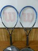 (2) Nice Wilson Titanium Tennis Rackets