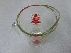 Vintage Grain Belt Glass Beer Pitcher - 9" H
