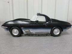 Collectible Ezra Brooks - 1962 Corvette Mako Shark Liquor Decanter with Original Box