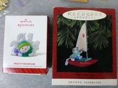 Group of Nice Christmas Decor / Snowmen / Hallmark Ornaments