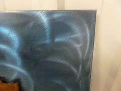 Heavy Gauge Metal Art Wall Decoration - 12" x 16"