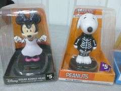 (5) New Collectible Solar Figurines