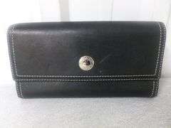 Coach Women's Leather Wallet - 8" L