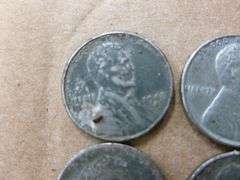 (4) Steel Wheat Lincoln Pennies - (2) 1943 D - (1) 1943 and (1) 1943 S