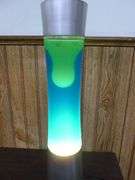 Sharper Image Lava Lamp With Blue Tooth Speaker - 18" H