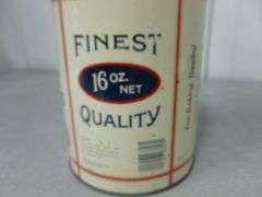 Vintage Campfire Marshmallow Metal Container With Lid - 8.5" H