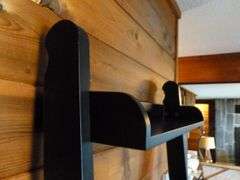 Large Wooden Ladder Shelf - Five Tiered