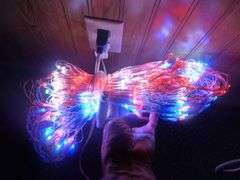 Group Of Patriotic Themed Picnic Items - Party Lights