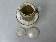 Vintage Metal Water Jug For Decor