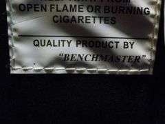 Benchmaster Brown Pleather Reclining Chair