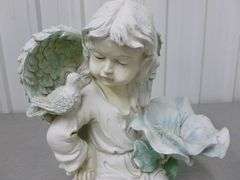 Nice Molded Resin Angel Rock Garden Decoration