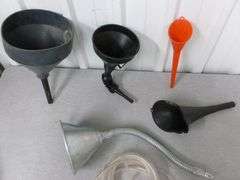 Group Of (5) Funnels - Siphon Hose