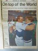 (2) Collectible 1991 Star Tribune - Minnesota Twins World Champion Newspapers - Oct. 27th & 28th
