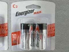 Group Of (6) New Packs Of 2 Energizer C Batteries