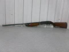 Ithaca Model 37 - Featherlite 12GA. Pump Action Shotgun With Case