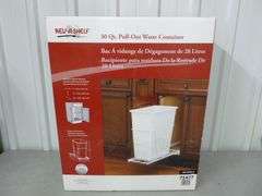 New - Rev A Shelf 30 Quart Pull Out Waster Container No. RV-9PB-5
