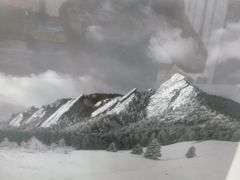 Erin Rydon " Winter Wonderland - Boulder Co. " Signed - Framed & Matted Picture