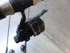 (3) Rod & Reel Combo's - (2) Closed Face - 1 Open Face