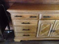 Nice 12 Drawer Wooden Dresser