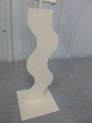 Large Metal Pillar Candle Stand - 25" H