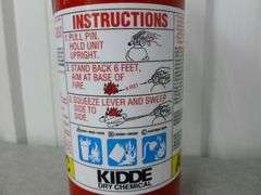 Kidde Dry Chemical 3 Lbs. Fire Extinguisher