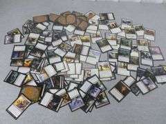 Large Group Of Collectible Magic The Gathering Trading Cards