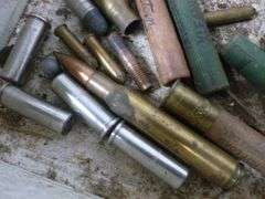 Mixed Group Of Vintage Ammo / Brass - .410 / Rifle / Pistol