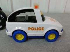 Nylint Poly Tractor / 1987 Buddy L Molded Poly Police Car