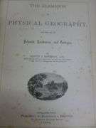 Antique Houston's Physical Geography Book - 1884