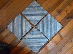 (4) Piece Rustic Wood Themed Wall Decoration Set