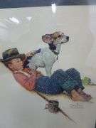 Norman Rockwell Framed Print - 18.5" x 22.5"