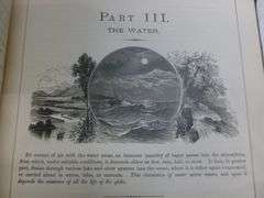 Antique Houston's Physical Geography Book - 1884
