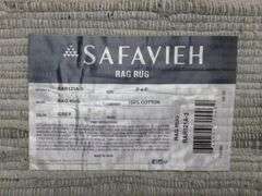 Large Rag Rug / Nice Hand Woven Rug