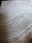 Beautiful Large Kaleen Floor Rug - Marble Pattern 95" x 132" L